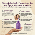Sérum plumping au Bakuchiol - Anti-Rides/Ridules Naturel